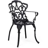 BIZZOTTO Gartenstuhl Victoria 57 x 0 x 87 cm schwarz