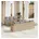Garten-Lounge-Set beige