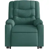 vidaXL Relaxsessel mit Aufstehhilfe Stoff 93 x 99 x 93 cm Dunkelgrün