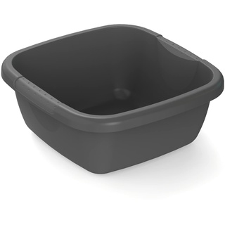Rotho Daily Becken, Kunststoff (PP recycelt), anthrazit, 8l