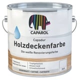 Caparol Capadur Holzdeckenfarbe weiß Größe 2,5 LTR, Farbe weiß