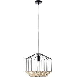 Brilliant Templo 1-flg. 37,0 cm schwarz/beige