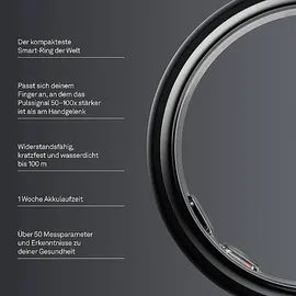 Oura Ring 5 Größe 6 Stealth