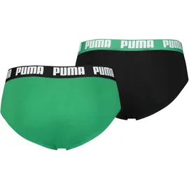 Puma Basic Slips green S 2er Pack