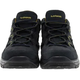 Lowa Sirkos Evo GTX Lo Herren stahlblau/senf 46,5