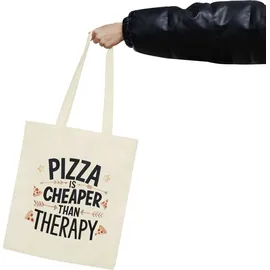 hey!print Pizza is Cheaper than Therapie Spardose Pizza Pizzabäcker Italien Pizzaliebhaber Pizzeria Pizza baker