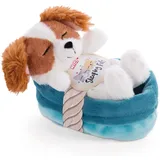 NICI Sleeping Pets Welpe Cockerspaniel im Körbchen 12cm (47890)