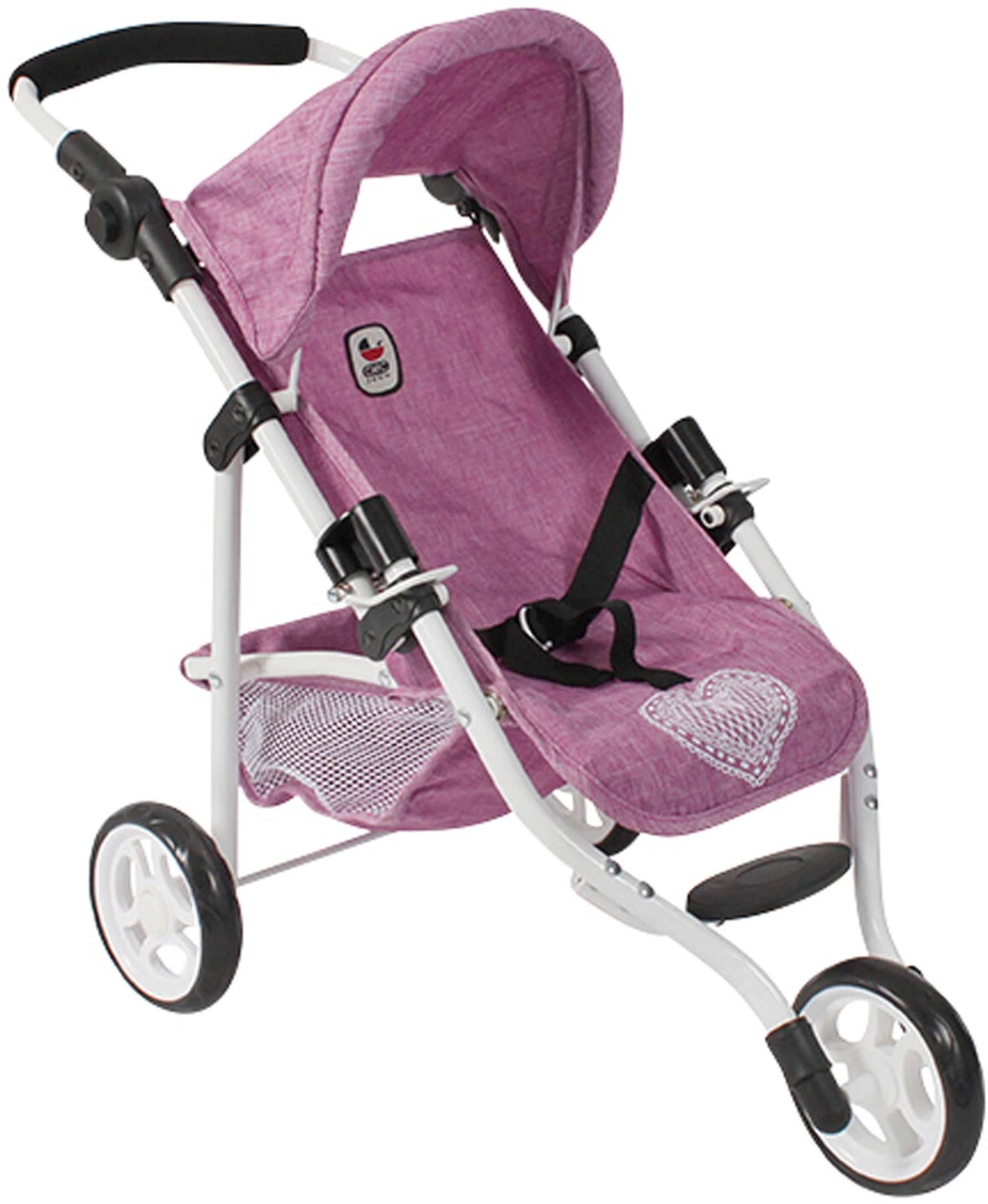 Bayer Chic Puppen-Jogging-Buggy Lola, pink