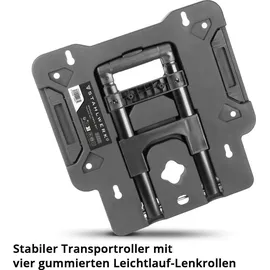 STAHLWERK Werkzeugtrolley Kunststoff/Metall schwarz 3 Teile
