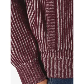 Babista Strickjacke ALVIAN dunkelrot 3XL