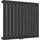 neu.haus Designheizkörper Nore 600 x 800 mm 616 W schwarz Mittelventil