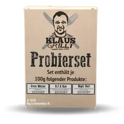 Klaus Grillt Probier Set - 3 x 100g - OFA, Magic Dust, Gyros
