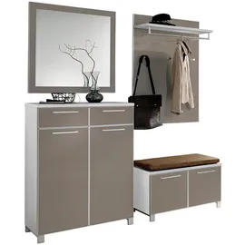 Möbel Kraft Dielenschrank Duna 71x37x193 beige