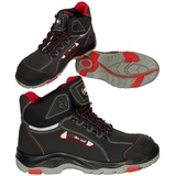 Art.Master Arbeitsschuhe Sicherheitsschuhe S3 schwarz/rot 42 EU