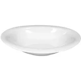 Seltmann Weiden Top Life Weiss Uni Schale oval nieder 21 cm / Suppenteller