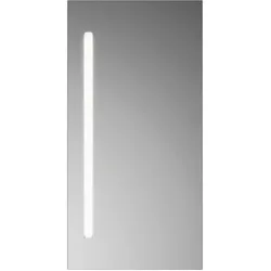 burgbad Lin20 Badspiegel LED 40x80 cm, reversibel gestaltet, Spiegel,