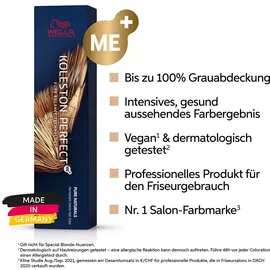 Wella Koleston Perfect Me+ Pure Naturals 5/07 hellbraun natur braun 60 ml