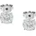 Christ Ohrstecker 89107164 transparent/weiß 585er Weißgold 2 Diamant