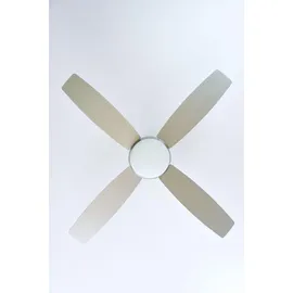 AireRyder Saturn 132 cm Deckenventilator silber/pinie mit Licht inkl. Fernbedienung