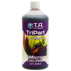 TriPart Micro | Spurenelemente & Mineralstoffe (hartes Wasser) | 1L | Terra Aquatica