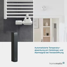 eQ-3 Homematic IP Tür- und Fensterkontakt optisch anthrazit HmIP-SWDO-A