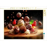 Calvendo Puzzle Pralinen und Schokolade 1000 Teile Lege-Größe 64x48cm Foto-Puzzle für glückliche Stunden