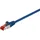 goobay CAT 6 Patchkabel, S/FTP (PiMF), blau