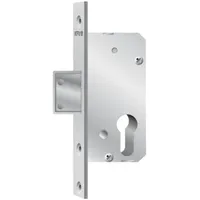 Ede - kfv PT-Einsteckriegelschloss, 60-PZ,D30,24kt,DL/DR Edel