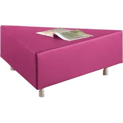 Sitzelement Dreieck groß aus der Sofaserie Wellness-Oase, Bezug Stoff oder Kunstleder