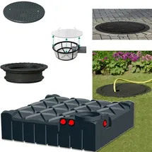RWT-Koops NEO Flachtank 3000 l schwarz