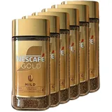 Nescafé Gold Mild Intensität 6 löslicher Instant Kaffee 6 x 200g