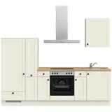 Nobilia Küchenzeile Cascada I 270 cm weiß