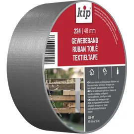 KIP Tape 224-47 Steinband silber, Standard, Silber
