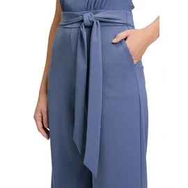 Vera Mont Damen Jumpsuit mit Volant Blue Stone,42 - 42