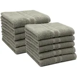 ZOLLNER Handtuchset 10-tlg. taupe