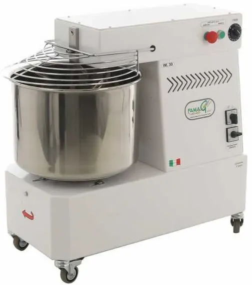 Professioneller Spiralkneter Famag IM 30 - 400V - 2 Geschwindigkeiten - 25 kg