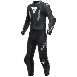 Dainese Laguna Seca 5 2-tlg. schwarz/schwarz/weiß 46