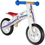Bikestar Laufrad 10 Zoll Weiß/Blau/Rot