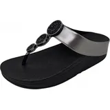 FitFlop Halo Bead-Circle Silberne Sandalen 40
