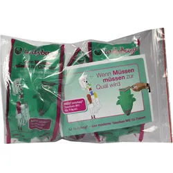 Ladybag Taschen-Wc für Frauen 3 ST