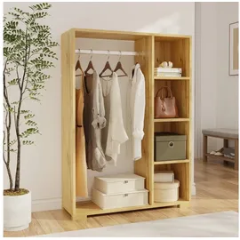 [en.casa] Nesbyen Kleiderschrank 0 x 0 x 0 cm beige/braun