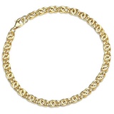 Firetti Goldarmband »Schmuck Geschenk Gold 333 Tigeraugen-Armkette«, 88048065-23 gelbgoldfarben