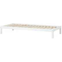 Hoppekids Bett ¦ weiß ¦ Maße (cm): B: 98 H: 30
