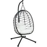 Hti-Living Hängesessel Lorica Schwarz