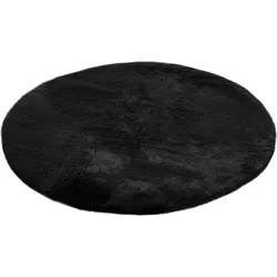 Badematte KAYOOM "Rabbit", grau (dunkelgrau), H:22mm, Polyester, Badematten, weiche Kaninchenfell Haptik, Badezimmer, Kinderzimmer, Schlafzimmer