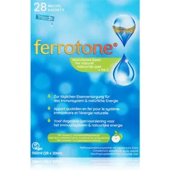 FERROTONE® Natural source of iron with vitamin C Lösung zur peroralen Einnahme eisenhaltig 28 St.