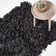 Homescapes SHAGGY-TEPPICH Dallas 150/240 cm,