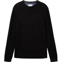 Tom Tailor 1038426 Basic Knit Pullover Black XL