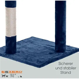 Estexo Kratzbaum 112 cm dunkelgrau