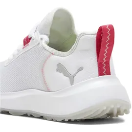 Puma Fusion Crush Sport Golfschuhe Jungen 03 - PUMA white/garnet rose 38